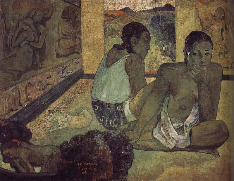 Paul Gauguin Dream Germany oil painting art